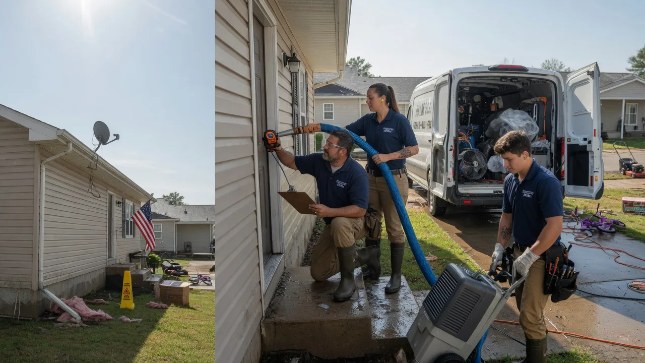 Ceiling Water Damage Restoration in Lantry, SD near me